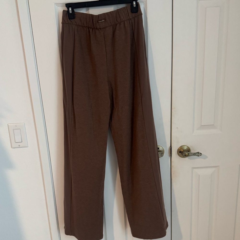 Travis Mathew Tan Wide-Leg Pants - Picture 7 of 7